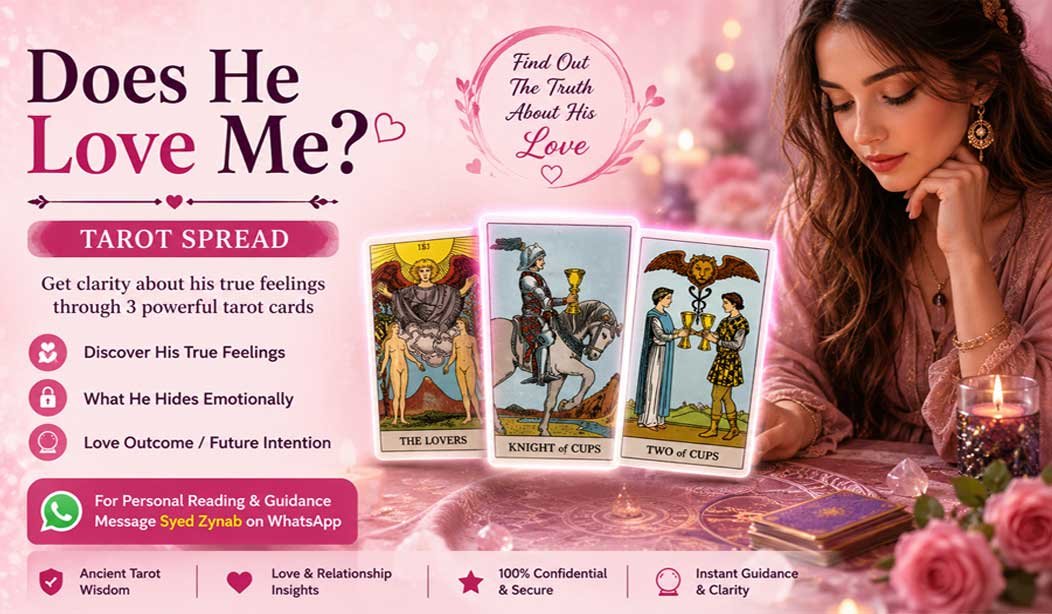 Does He Love Me Tarot Spread