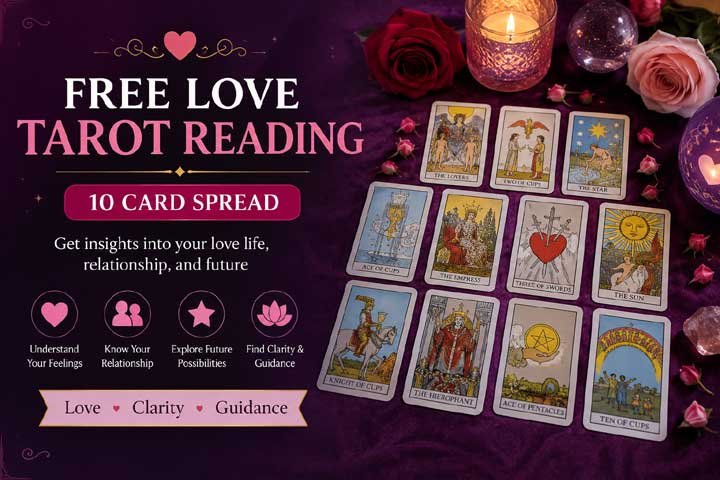 Free Love Tarot Reading 10 Card Spread