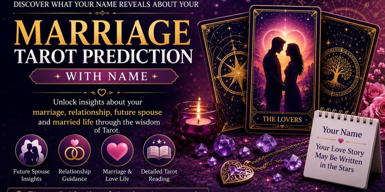 Marriage Tarot Prediction With Name