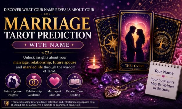 Marriage Tarot Prediction With Name